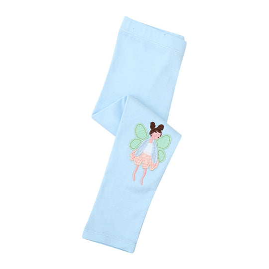 Mädchen Leggings mit zauberhaften Feenapplikationen EB