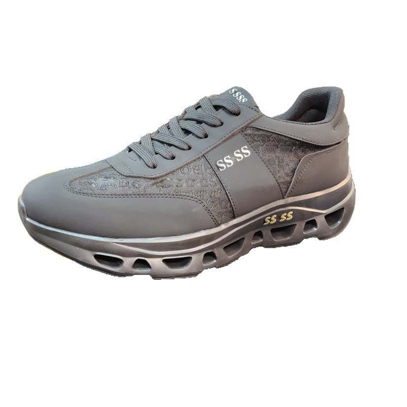 Damen Sportliche Sneakers mit dämpfender Laufsohle und atmungsaktiver Oberflächenstruktur EB