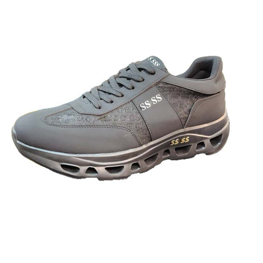 Damen Sportliche Sneakers mit dämpfender Laufsohle und atmungsaktiver Oberflächenstruktur EB