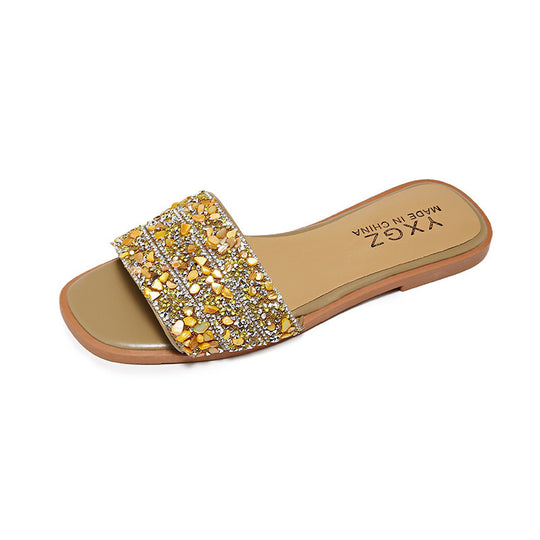 Damen Glitzernde und bequeme Slipper EB