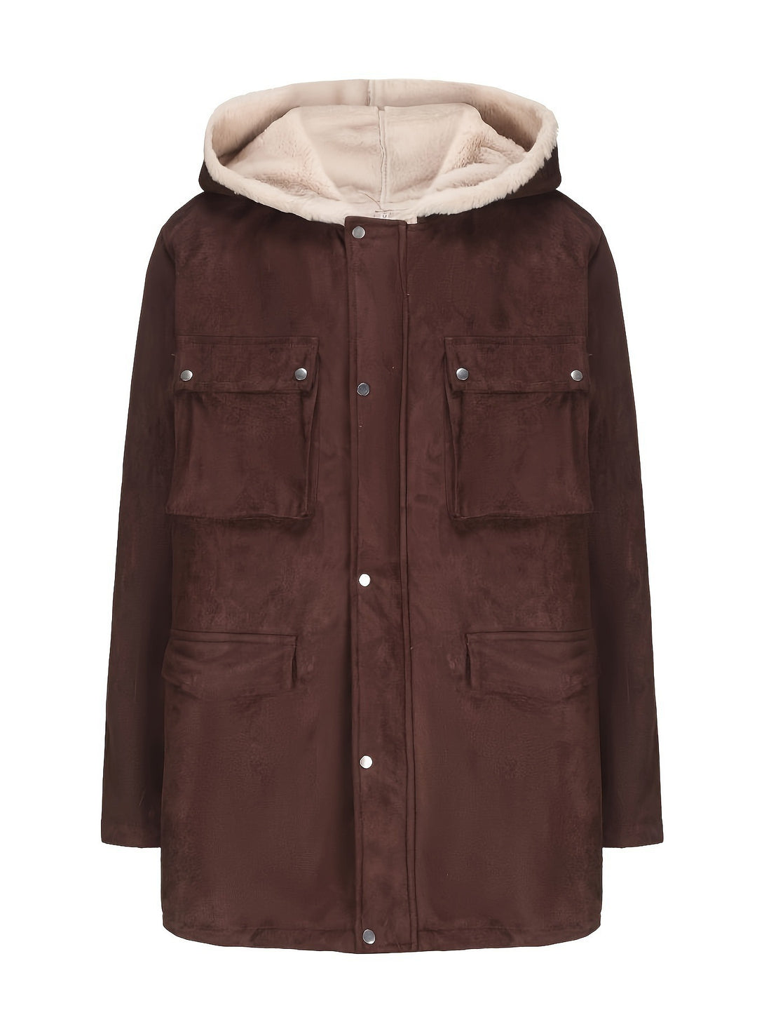 Damen Urbaner Winterparka mit weichem Innenfutter EB