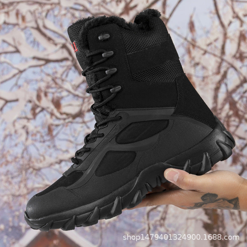 Damen Winter-Trekkingstiefel mit isolierendem Fleece-Futter und rutschfester Profilsohle EB