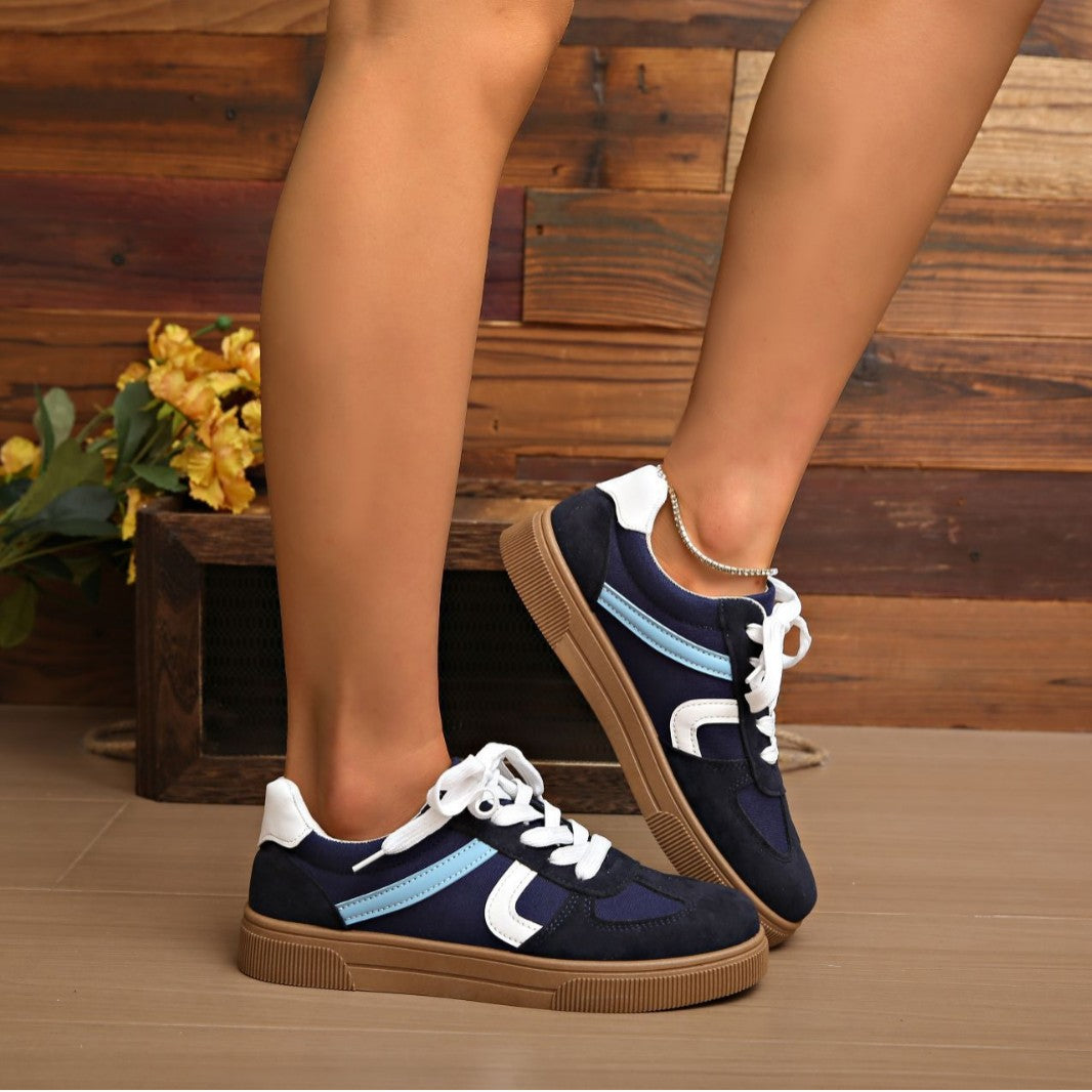 Damen Sneakers im modernen Design mit verstärktem Komfort und rutschfester Sohle EB