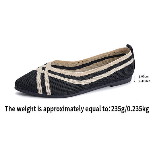 Damen Atmungsaktive und flexible Ballerinas EB