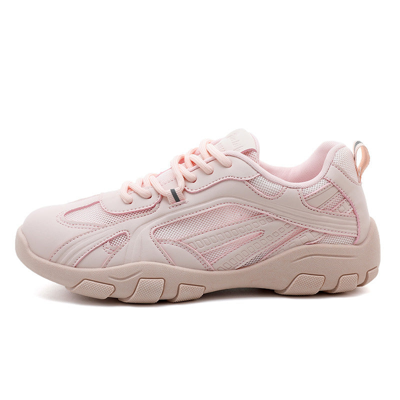 Damen Sportliche Mesh Sneakers mit dämpfendem Profil und rutschfester Sohle EB