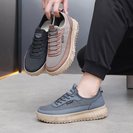 Damen Sportliche und komfortable Sneakers mit dicker Profilsohle EB