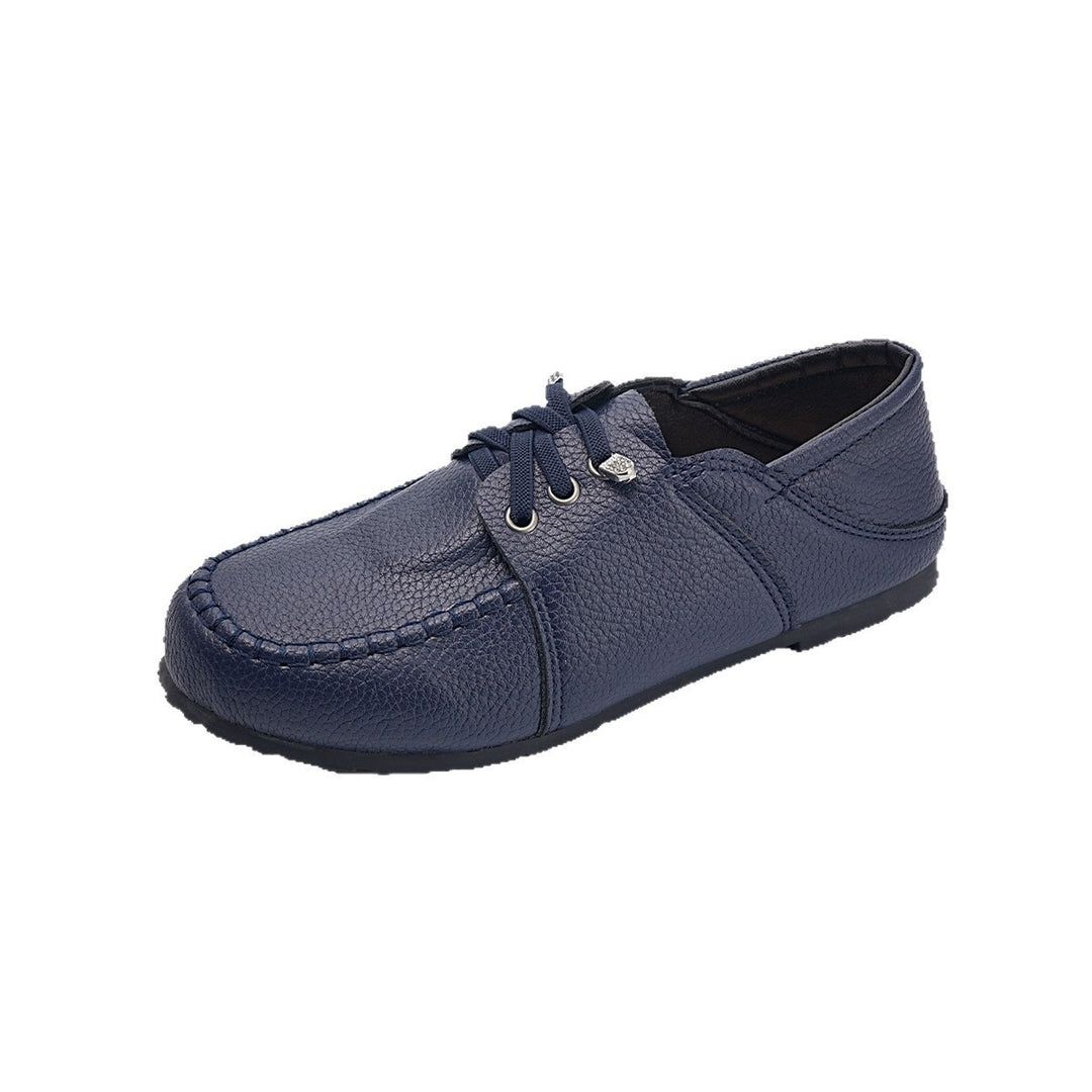 Herren nan klassische Mokassin-Slipper mit elastischer Schnürung und anatomischem Komfortfußbett EB