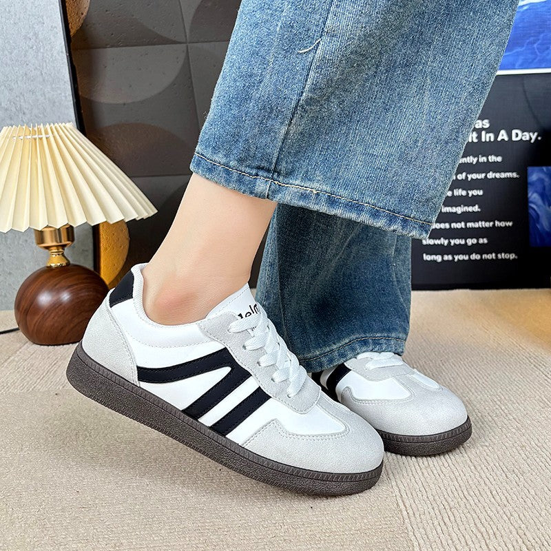 Damen Sportliche Sneaker mit rutschfester Laufsohle und atmungsaktivem Obermaterial EB