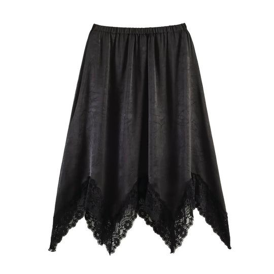 Damenrock mit eleganter Spitzenverzierung EB