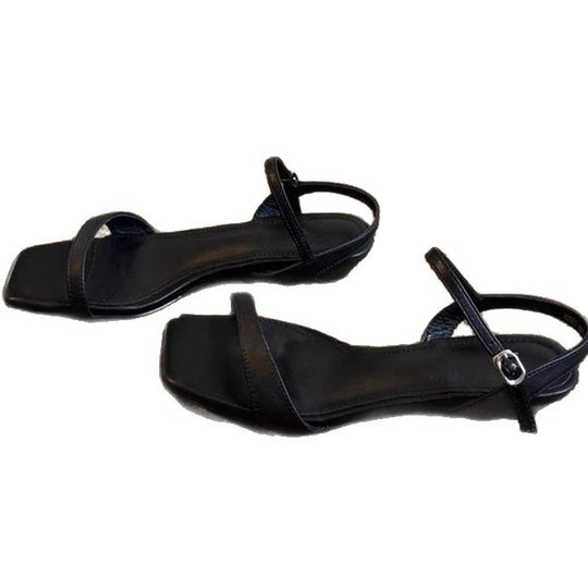 Damen elegante Sandalen mit modischem Riemchendesign und weichem Fußbett EB