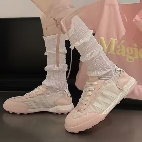 Damen Sportliche Lauf-Sneakers mit rutschfester Sohle und weichem Innenfutter EB
