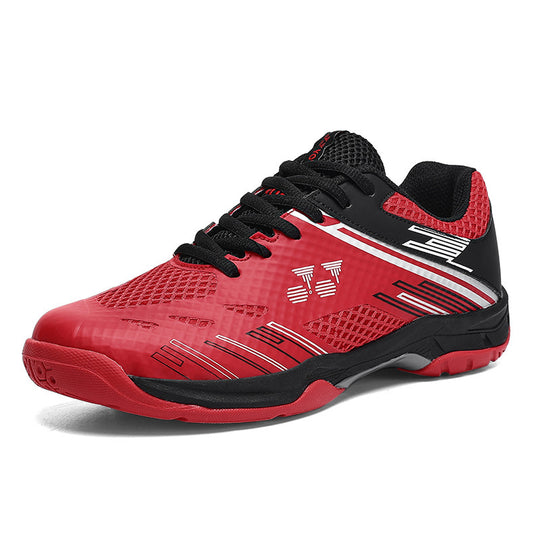 Unisex leichte atmungsaktive Indoor-Tennisschuhe mit stabiler nicht abfärbender Sohle und stoßdämpfung EB