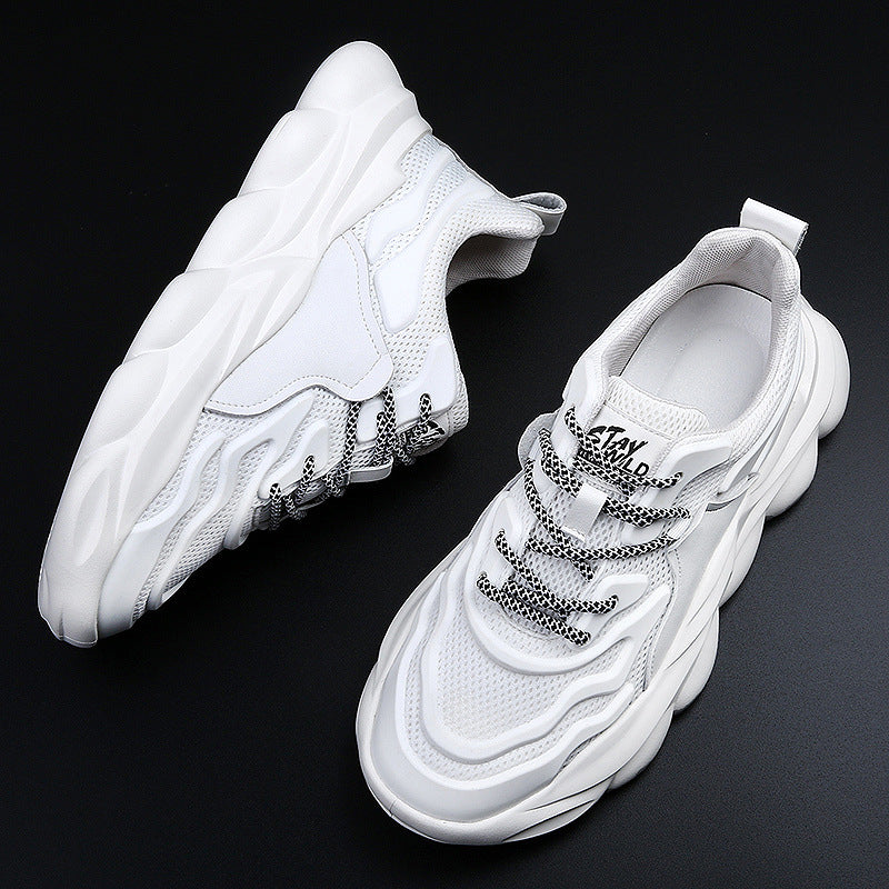 Damen modische Sportschuhe mit luftiger Netzstruktur und dämpfendem Sohlenmaterial EB
