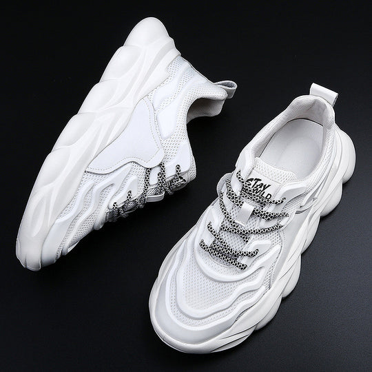 Damen modische Sportschuhe mit luftiger Netzstruktur und dämpfendem Sohlenmaterial EB