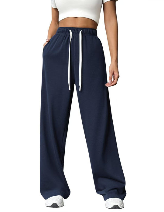 Damen nan gemütliches Lounge-Jogginganzug-Set mit Oversize-Hoodie und elastischer High-Waist Jogginghose EB