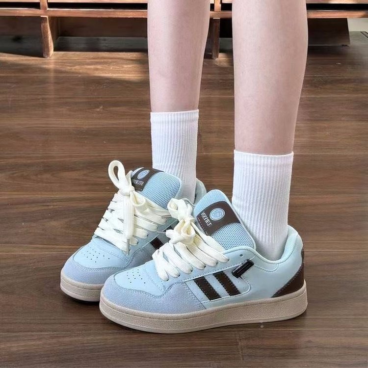 Damen Sportliche Lifestyle Sneakers mit modischem Retro-Design EB