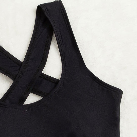 Damen Hochgeschnittener Badeanzug mit sportlichem Schnitt EB