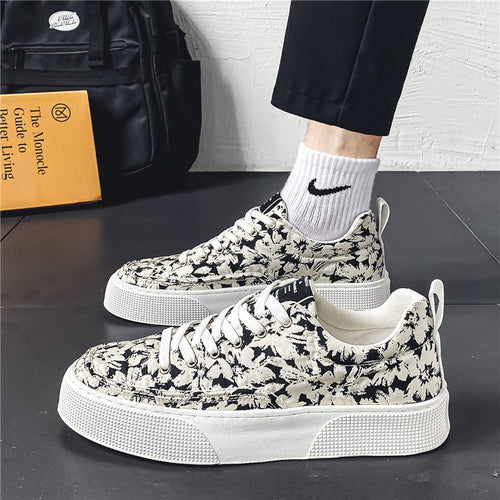 Damen Freizeitschuhe mit floralem Muster EB