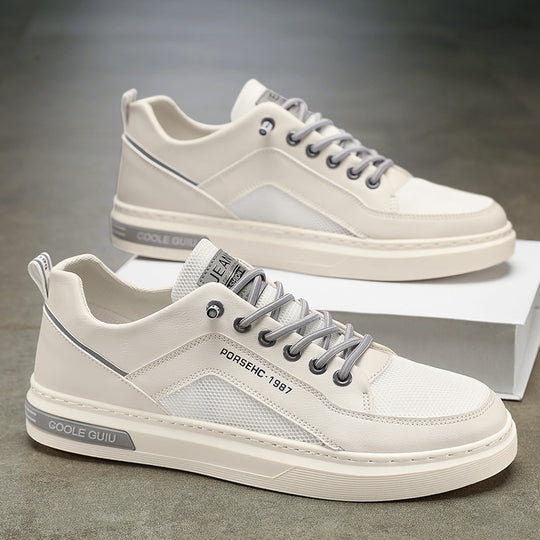 Damen Modische Sneakers mit atmungsaktivem Mesh und stoßdämpfender Sohle EB