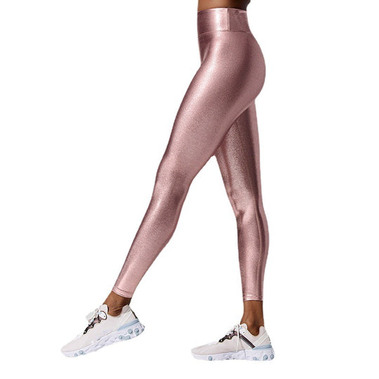 Damen Hochglänzende Leggings im eleganten Design EB