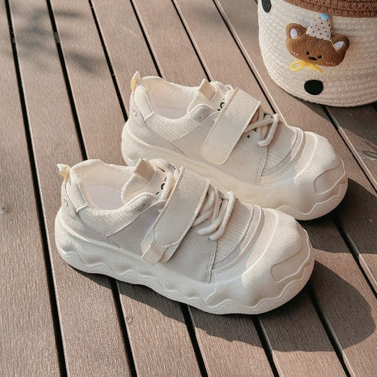 Damen Sneaker mit praktischen Klettverschlüssen und dämpfender Sohle EB