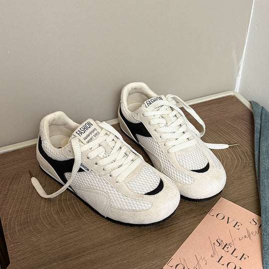 Damen sportliche Sneakers mit atmungsaktivem Obermaterial EB