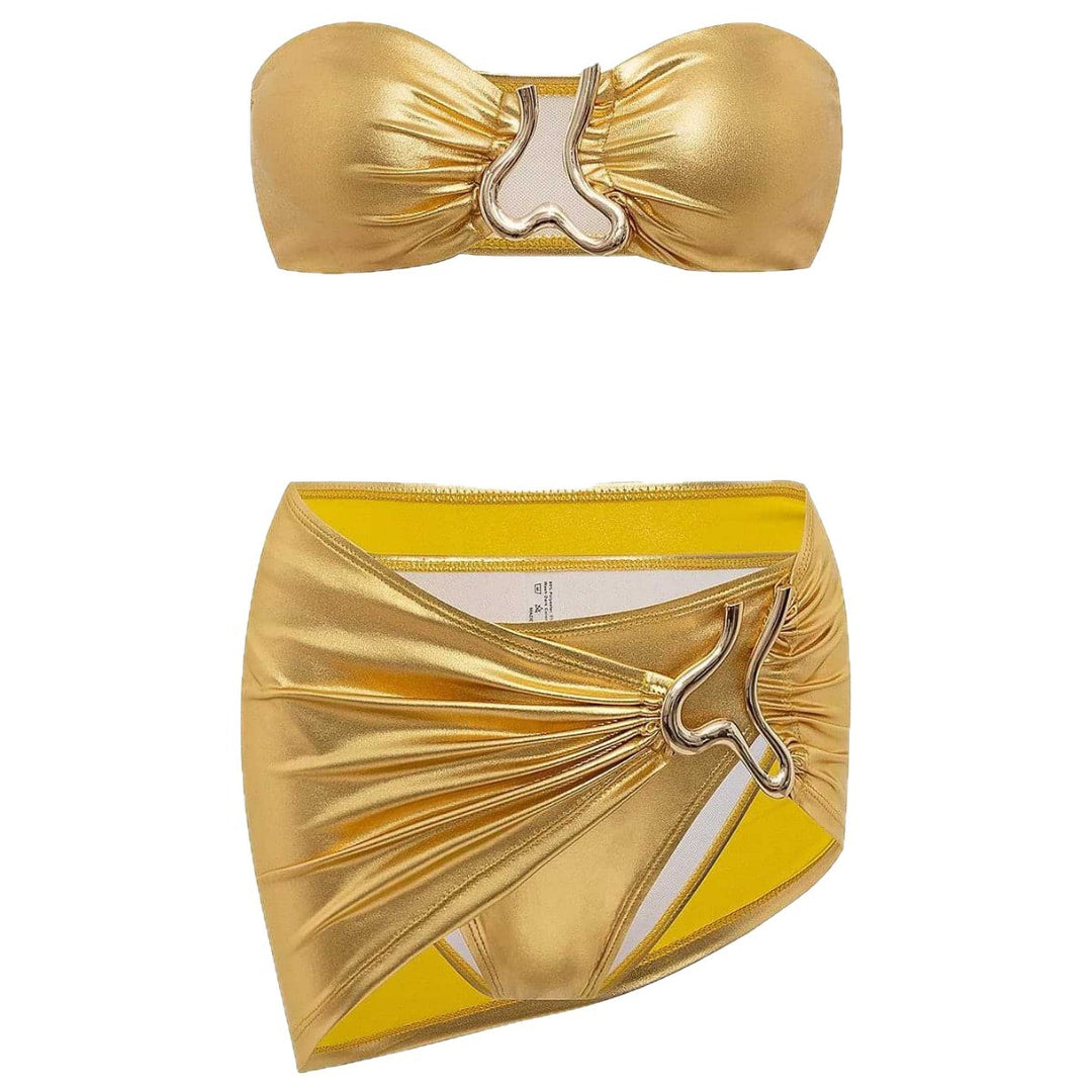 Damen Raffiniertes Bikini-Unterteil EB