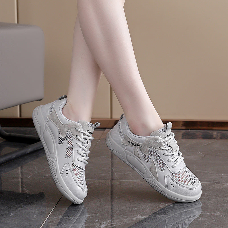 Damen Sneakers mit atmungsaktiver Mesh-Oberfläche und ergonomischer Dämpfung EB
