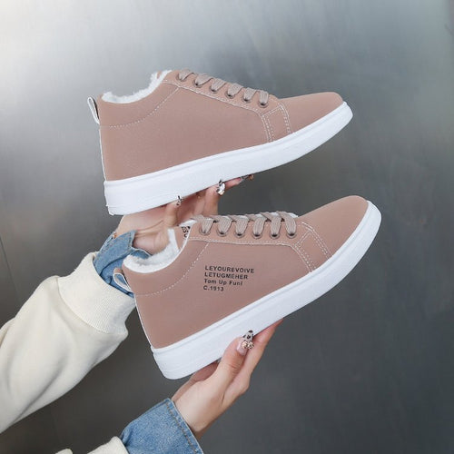 Damen Sneaker mit warmem Innenfutter und rutschfester Laufsohle EB