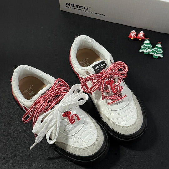 Damen Sneaker im modernen Stil mit lässigem Design und atmungsaktiver Oberfläche EB