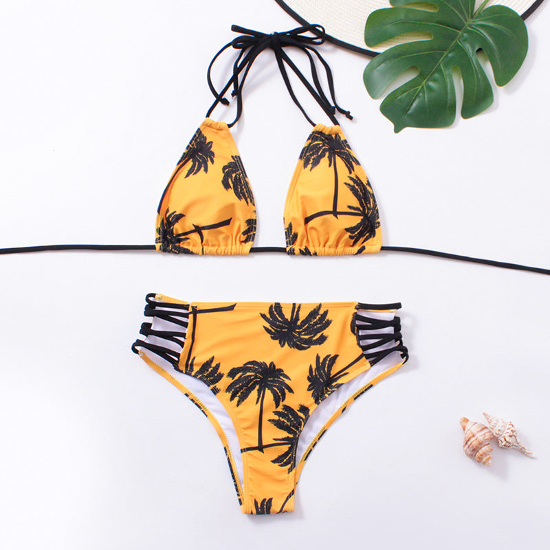 Damen Triangel-Bikini mit raffinierten Cut-Outs EB