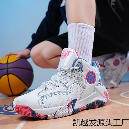 Damen Basketball Sneakers mit rutschfester Sohle und stoßdämpfender Technologie EB