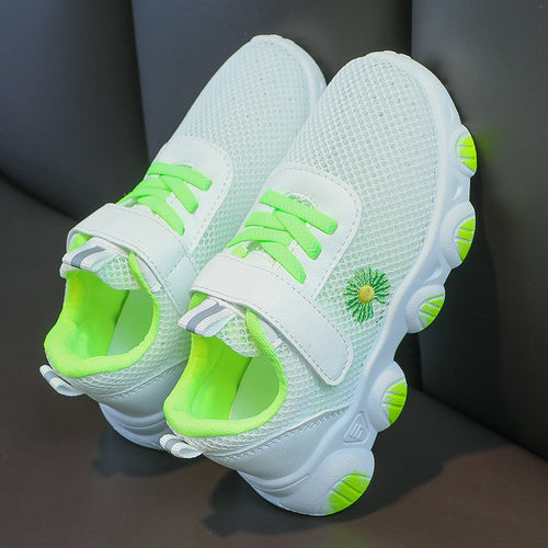 Damen Atmungsaktive Komfort Sneaker mit praktischem Klettverschluss EB
