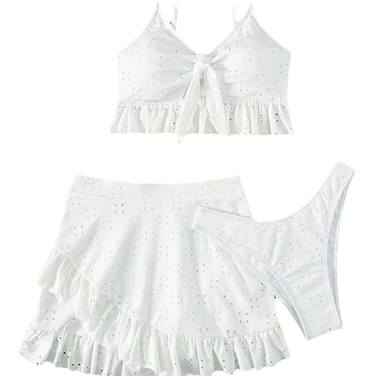 Damen Crop-Top und Rock Set EB