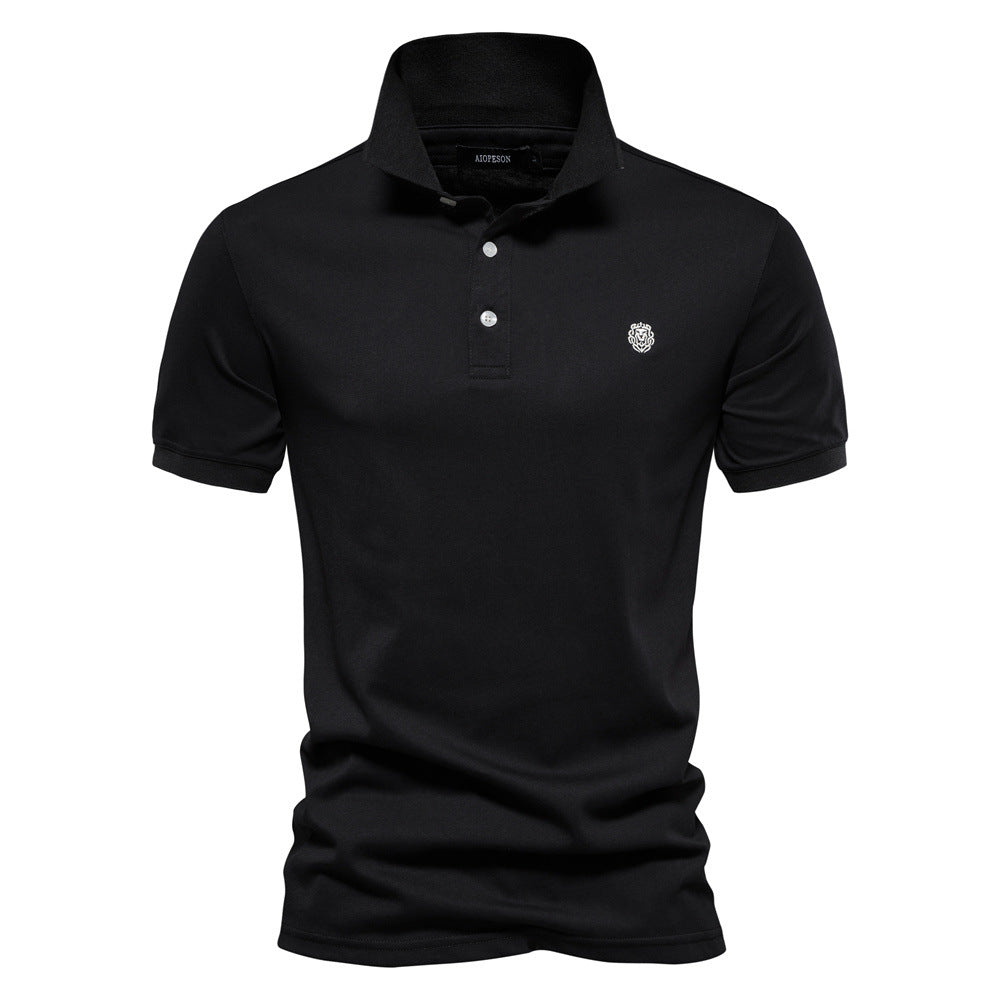Herren Polo-Shirt mit feiner Piqué-Struktur und klassischem Kragen EB