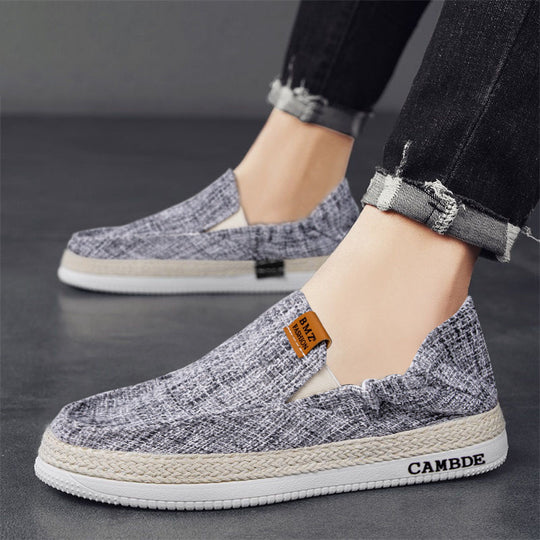 Damen Bequeme Slip-On Schuhe mit elastischem Einstieg und rutschfester Sohle EB