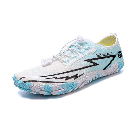 Damen Wasserfeste und flexible Sportschuhe mit elastischem Schnellschnürsystem EB