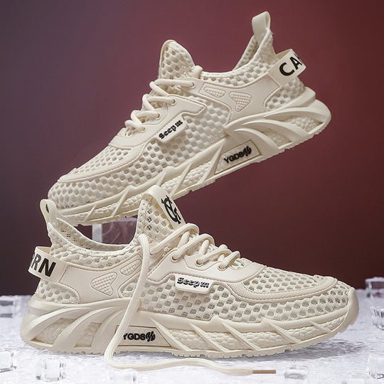 Damen Bequeme und atmungsaktive Sneakers mit innovativer Mesh-Oberfläche EB