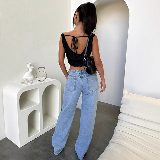 Damen Langarmshirt mit figurbetontem Schnitt und raffinierten Details EB