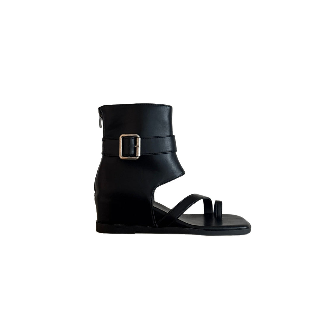 Damen Designertaschen High-Heel Sandalen mit offenem Zehenbereich und geschmackvollem Riemchen EB