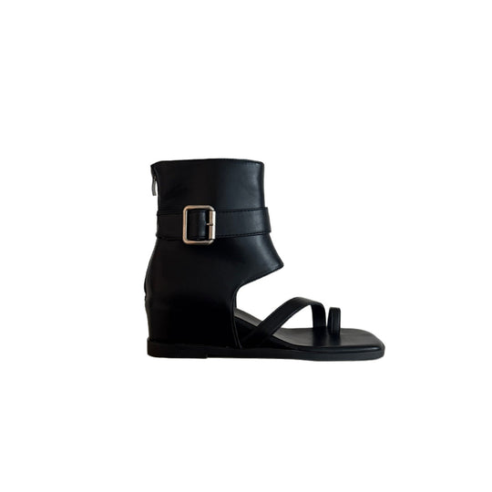 Damen Designertaschen High-Heel Sandalen mit offenem Zehenbereich und geschmackvollem Riemchen EB
