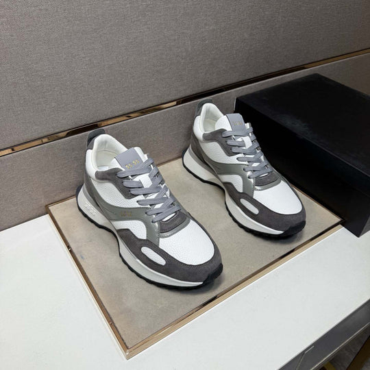Damen Sportliche Freizeit Sneakers mit atmungsaktiver Mesh-Oberfläche und dämpfender Sohle EB