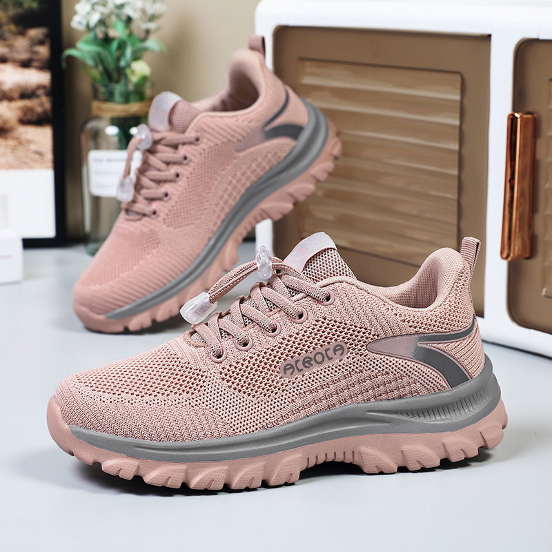 Damen Sportliche Laufschuhe mit flexiblem Schnellschnürsystem EB