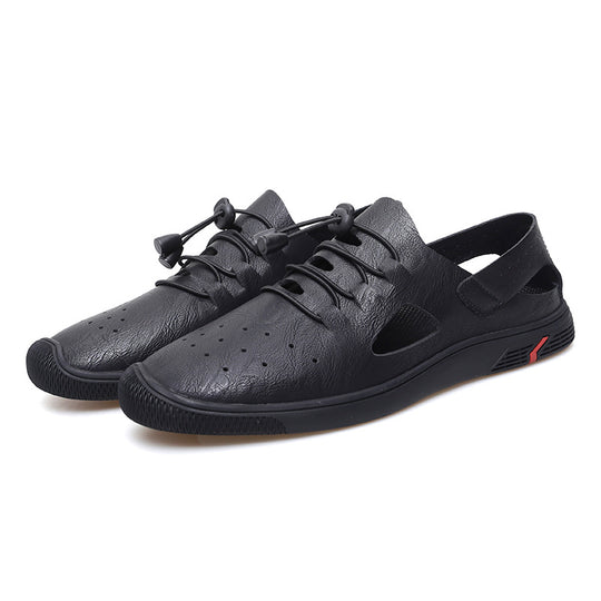 Damen Atmungsaktive Freizeit-Sandalen mit elastischem Schnellschnürsystem EB
