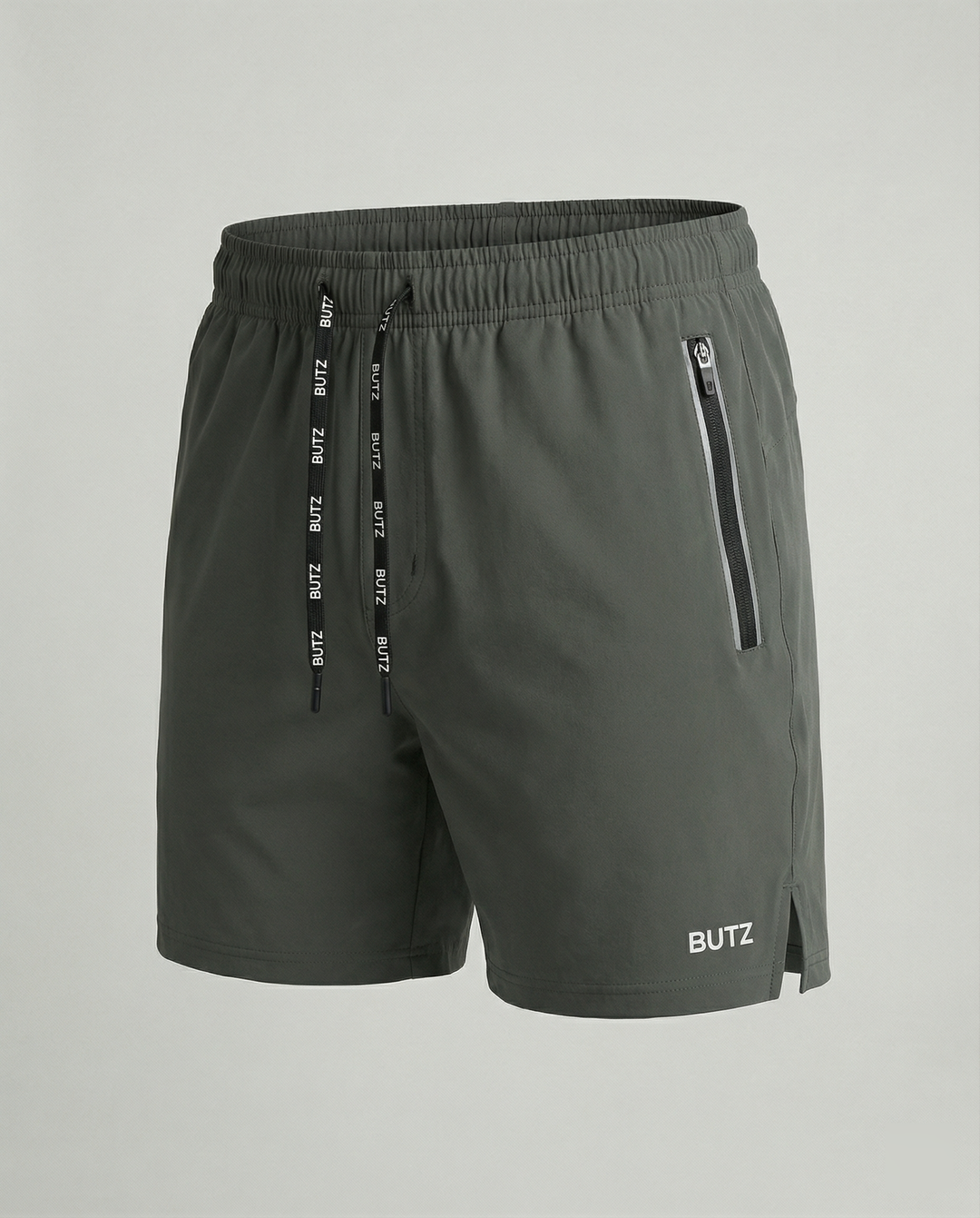 Herren Sportliche Multifunktions-Shorts mit schnell trocknender Technologie und praktischen Reißverschlusstaschen EB