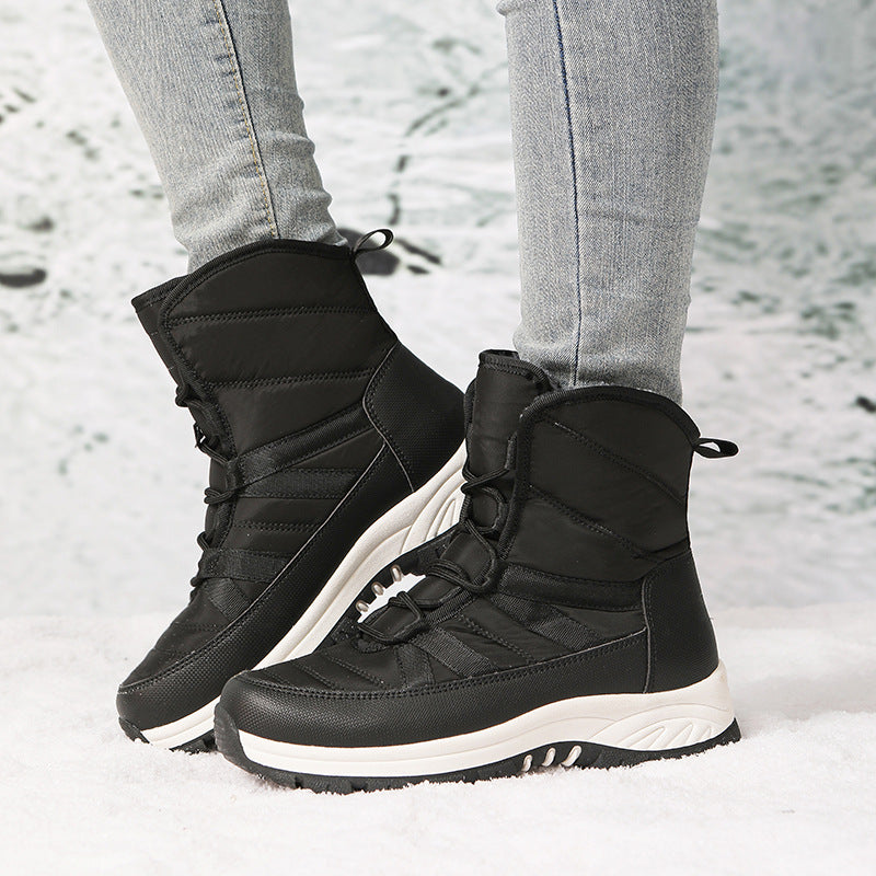 Damen Winterstiefel mit isolierendem Futter und rutschfester Sohle EB