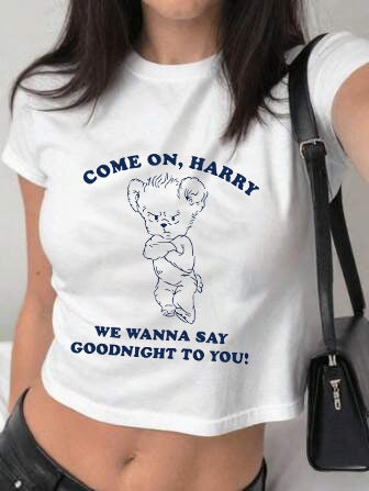 Damen T-Shirt mit funkelndem Discokugel-Motiv und zeitgemäßem Schleifendetail EB