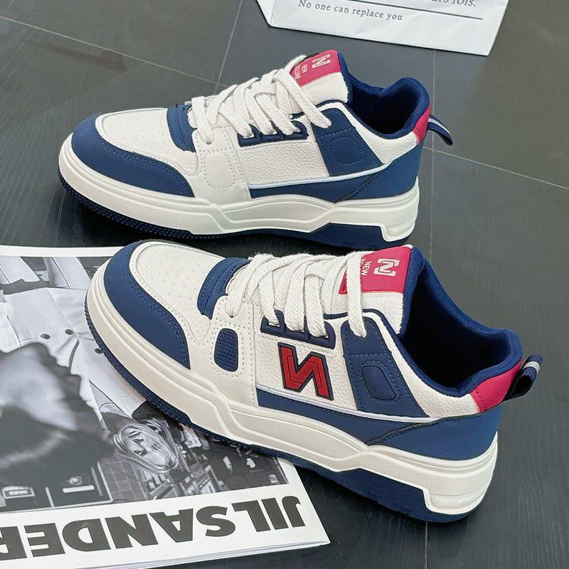Damen Sportliche High-Top Sneakers mit modischem Design und atmungsaktiver Oberflächenstruktur EB