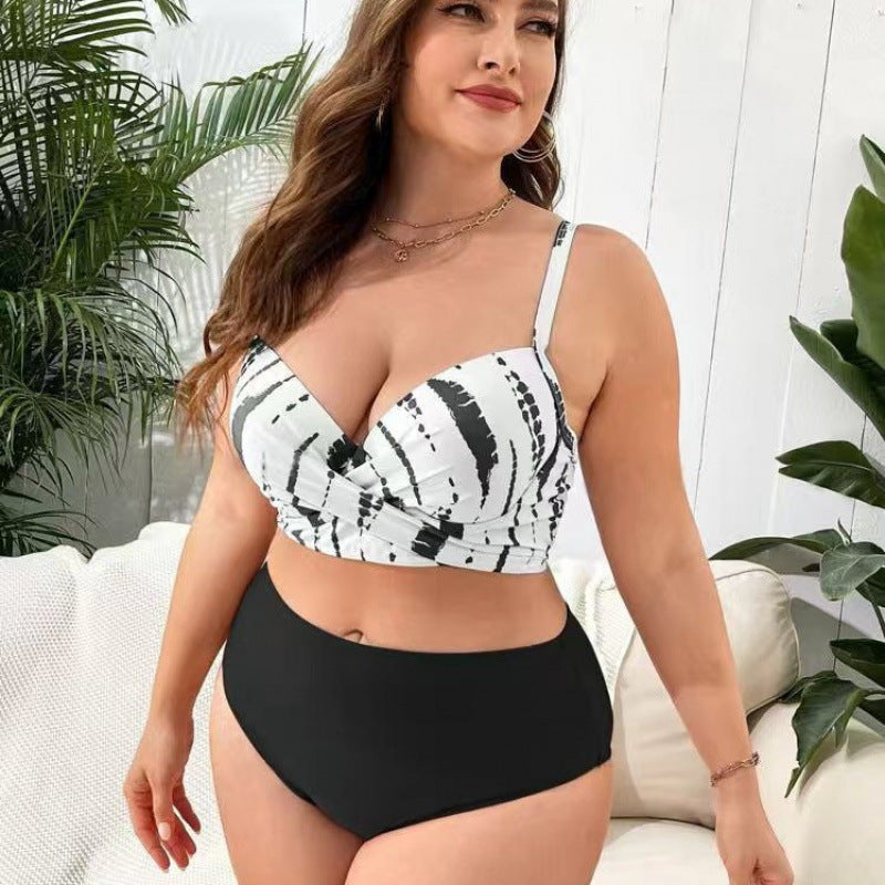 Damen Strandüberwurf mit modischem Schnitt und eleganten Mustern EB