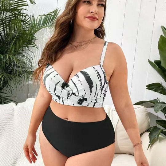 Damen Strandüberwurf mit modischem Schnitt und eleganten Mustern EB